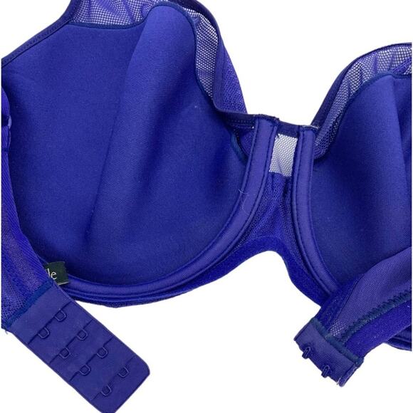 Chantelle Aeria Lightweight Full Coverage Convertible Bra Blue Size 34D - Picture 8 of 9